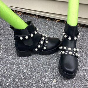 Goth y2k indie normcore gorpcore fisherman BP Kora 2 Lug Chelsea Boot Size 7.5